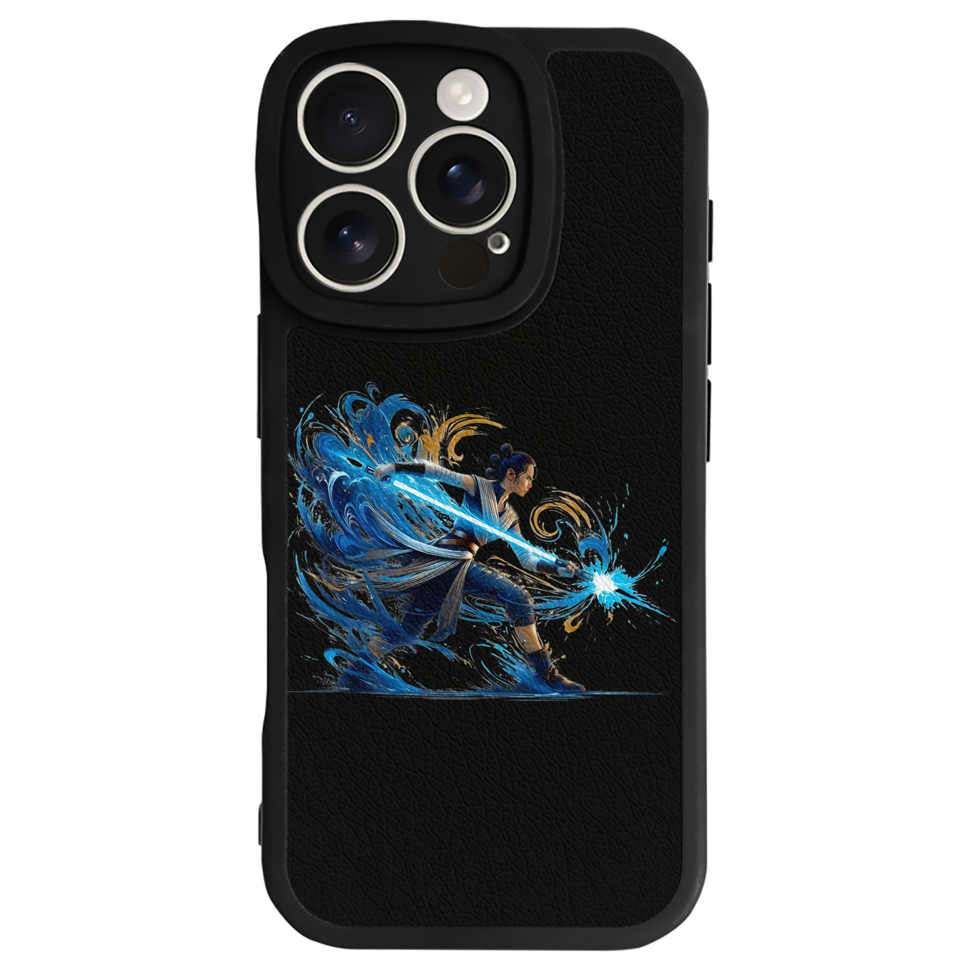 （画像用） スター・ウォーズ Star Wars 【iPhone 16シリーズ対応】シリコンスマホケース（レザー調） 材質：シリコン